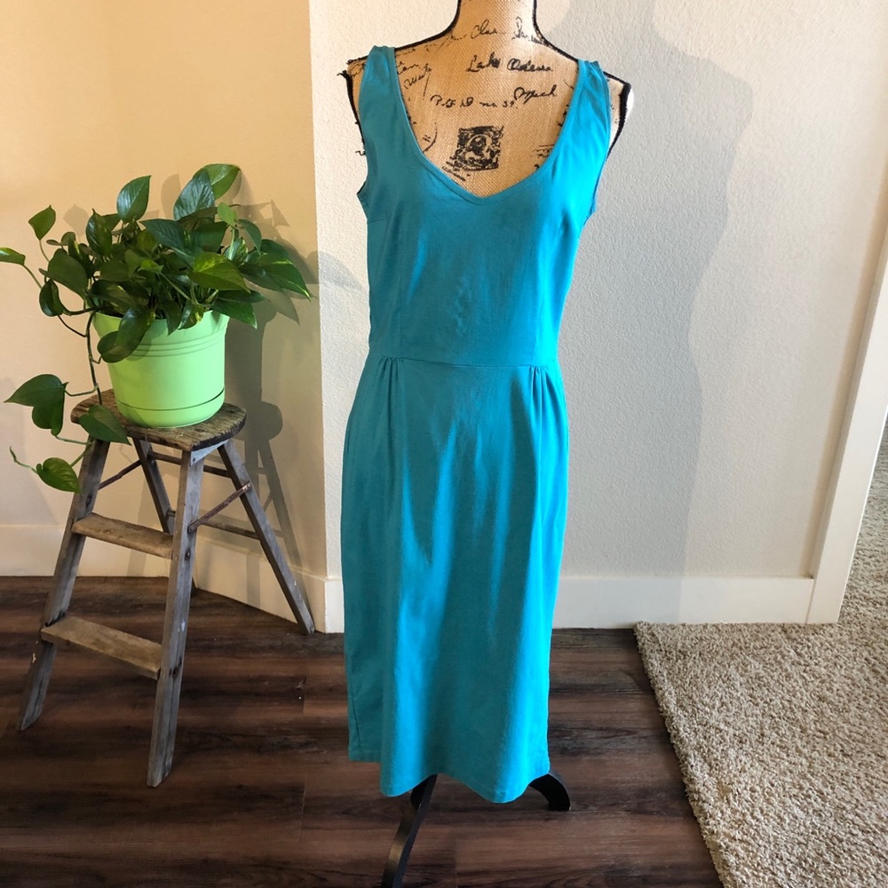 Bettie Page by Tatyana Retro Blue Size XL Dress